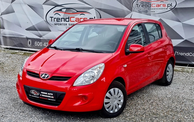 Hyundai i20 cena 19990 przebieg: 154000, rok produkcji 2012 z Wałbrzych małe 407